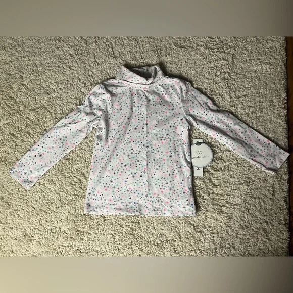 Size 4T Koala Kids Turtle Neck + Fleece Pants Set NWT - Picture 3 of 14